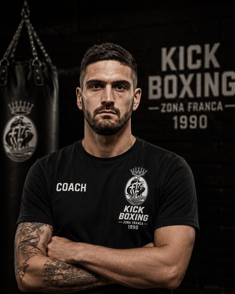 Gabriel López Villamarín, coach de Kick Boxing Zona Franca